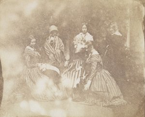 34. Grupos Artísticos em Várias Poses, ca. 1845. de Calvert Jones
