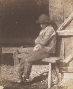 Rapaz Sentado, 1845-50. de Calvert Jones