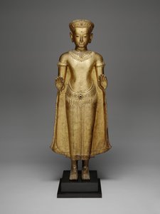 Buda Sakyamuni, século 13 (bronze dourado)