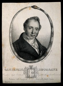 Gaudenzio de Pagave. Litografia de C. Gandolfi.