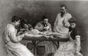 Um fim na escola prática, 1902 de Camille Felix Bellanger