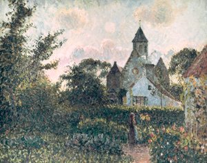 Igreja de Knocke, 1894 de Camille Jacob Pissarro