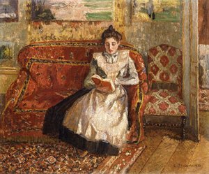 Jeanne Reading, 1899 de Camille Jacob Pissarro
