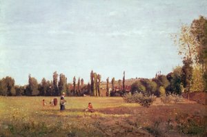 O Varenne de St. Hilaire, 1863 de Camille Jacob Pissarro