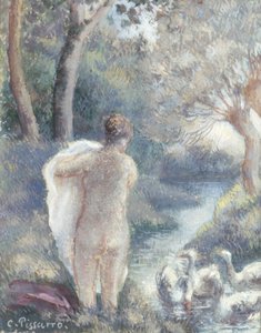 Nu com cisnes, c.1895 (para estudo ver 259307)