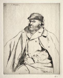 Paul Cezanne, 1874. de Camille Jacob Pissarro