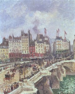 O Pont Neuf, 1901 de Camille Jacob Pissarro