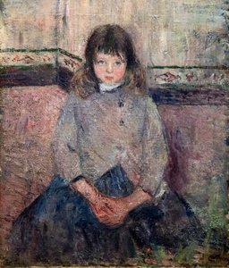 Félix Pissaro de saia de Camille Pissarro