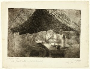 Avó: A mãe do artista de Camille Pissarro