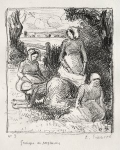 Grupo de Camponeses de Camille Pissarro