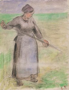 Haymaker de Camille Pissarro