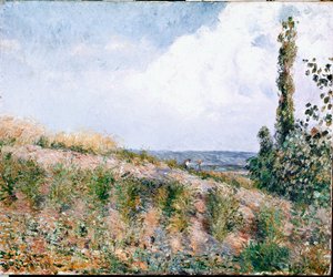 Paisagem (óleo sobre tela) de Camille Jacob Pissarro