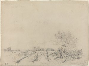 Estrada de Montmorency, c. 18501860. de Camille Pissarro