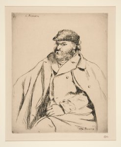 Paul C?zanne (Retrato de C?zanne) de Camille Pissarro