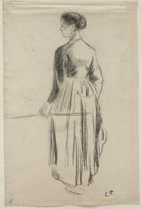 A Vaqueira, Eragny de Camille Pissarro