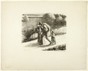 Os vagabundos de Camille Pissarro