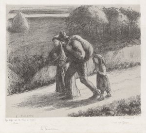 Os Vagabundos de Camille Pissarro
