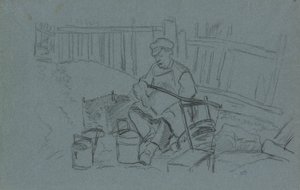 Tinker com as suas ferramentas de Camille Pissarro