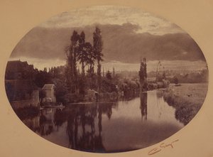 River Scene de Camille Silvy