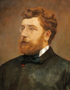 Retrato de Georges Bizet (Paris de Camillo (1840 1919) Miola