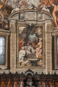 Lamentação de Cristo (fresco) de Camillo Procaccini