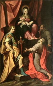 Madonna e Criança com São Vital, São Jerônimo e São Francisco