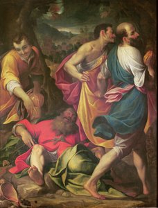 A embriaguez de Noé de Camillo Procaccini