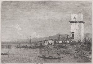A Torre de Malghera, da série Vedute (Vistas)