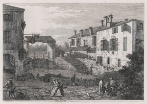 Le Porte Del Dolo (The Locks of Dolo), da série Vedute (Views)