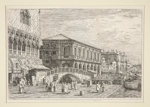 Le Preston, V., (A Prisão, Veneza]), da série Vedute (Vistas)
