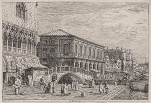 Le Preson. V. (The Prison, V[enice]), da série Vedute (Views)