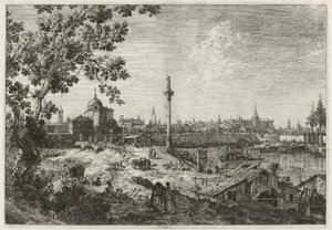 Vista Imaginária de Pádua, c. 17351746. de Canaletto