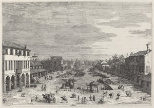 Mestre, c. 17351746. de Canaletto