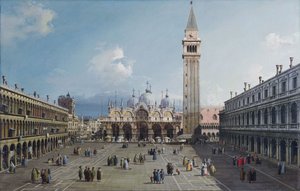 Praça de São Marcos de Canaletto