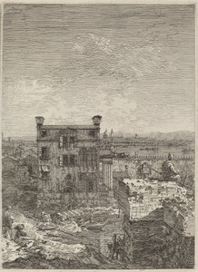 A casa com o peristilo de Canaletto
