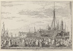 O Mercado do Molo de Canaletto