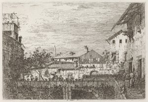 O Terraço [inferior direito] de Canaletto