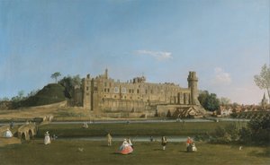 Castelo de Warwick de Canaletto