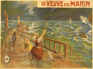 Cartaz para o filme mudo Pathe 