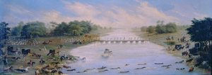 Atravessando o Rio Riachuelo, Buenos Aires, Argentina