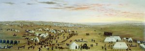 Acampamento Uruguaiana, Rio Grande, Brasil de Candido Lopez