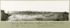 Esdud, antiga Ashdod, capturada pela 1ª Brigada ALH em 13 de novembro de 1917 de Capt. Arthur Rhodes