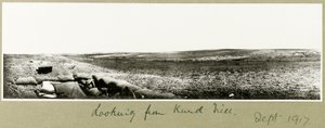 Olhando de Kurd Hill, setembro de 1917