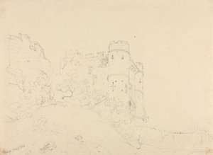 Castelo de Carisbrooke, 9 de Maio de 1826 de Capt. Thomas Hastings