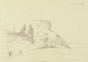 Castelo de Carisbrooke, Ilha de Wight de Capt. Thomas Hastings