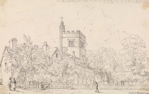 Igreja de Cheshunt, 23 de Maio de 1814 de Capt. Thomas Hastings