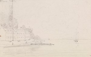 Castelo de Cowes, Ilha de Wight de Capt. Thomas Hastings