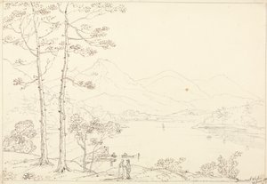 Derwent Water, 20 de Junho de 1835 de Capt. Thomas Hastings