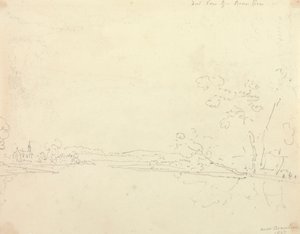 Vista Distante de Beaulieu, Hampshire de Capt. Thomas Hastings
