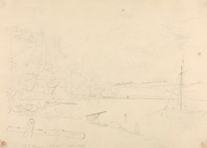 Fish House, Isle of Wight, Setembro de 1826 de Capt. Thomas Hastings